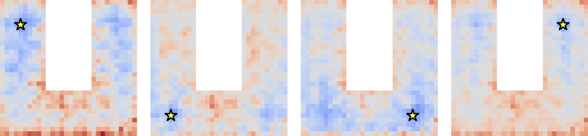 UMaze DINO CLS heatmap