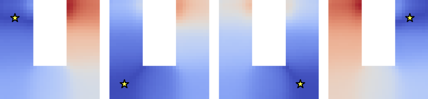 UMaze ResNet global heatmap